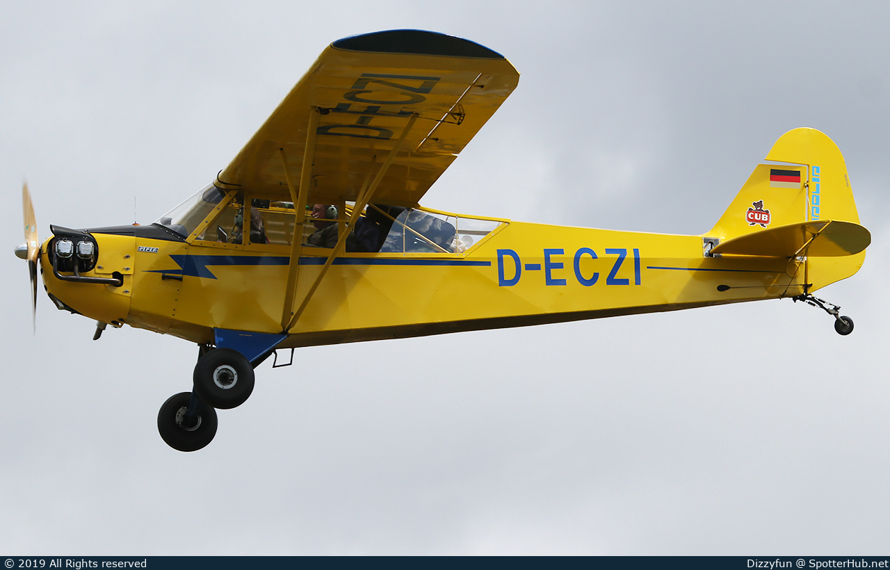 Photo of D-ECZI - Piper J-3C-85 Cub operated by Private