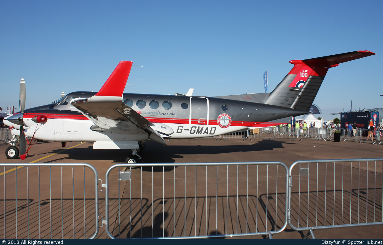 Photo of G-GMAD - Beechcraft B300C Super King Air 350C operated by Gama Aviation UK