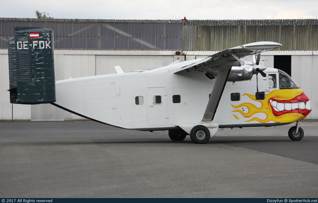 Photo of OE-FDK - Short SC.7 Skyvan 3A-100 operated by Pink Aviation