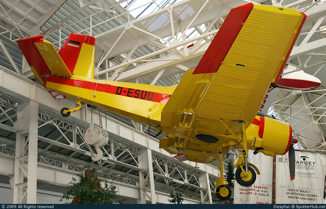 Photo of D-ESUU - Zlín Z-37A Čmelák operated by Technik Museum Speyer