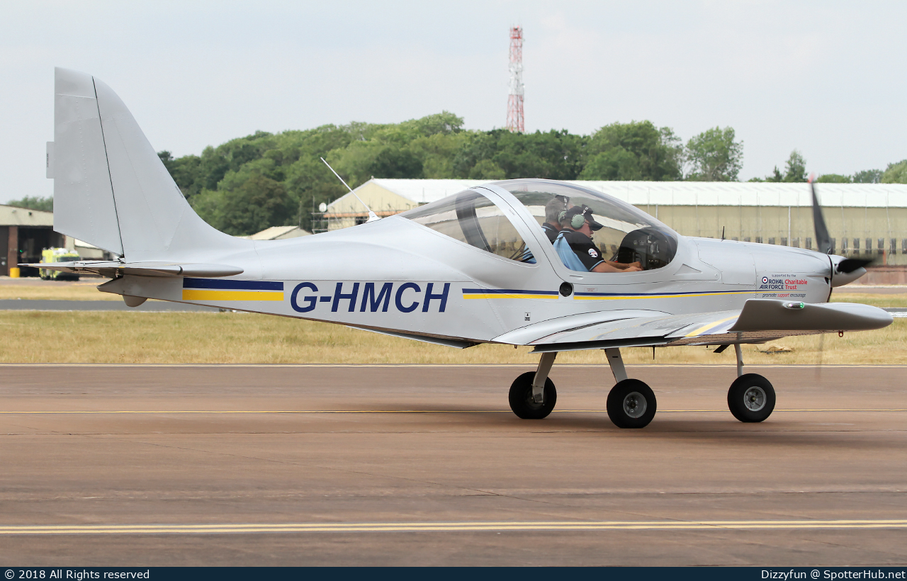 Photo of G-HMCH - Evektor EuroStar SL operated by RAF Microlight Flying Association
