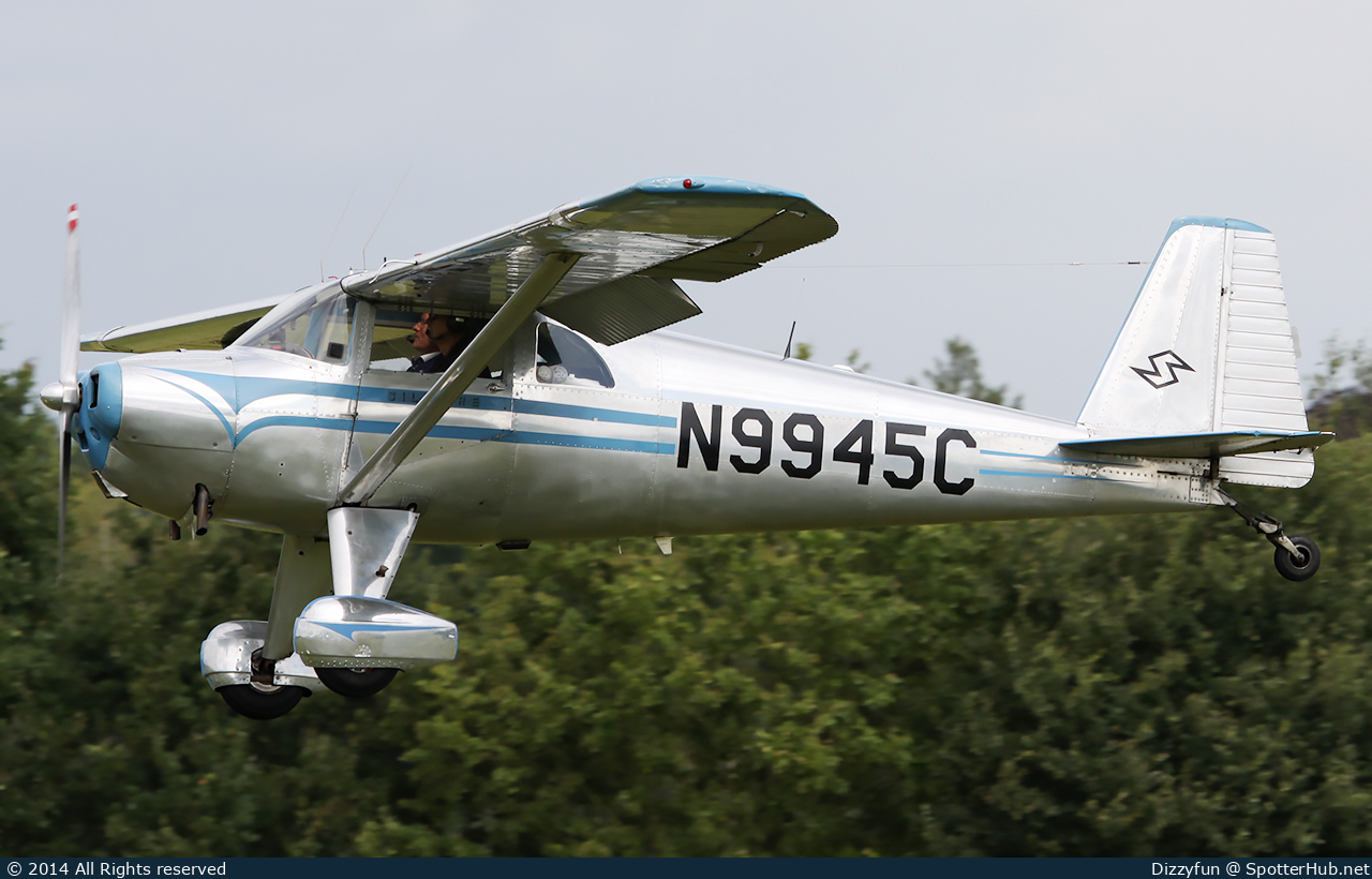 Photo of N9945C - Luscombe 8F Silvaire operated by Private