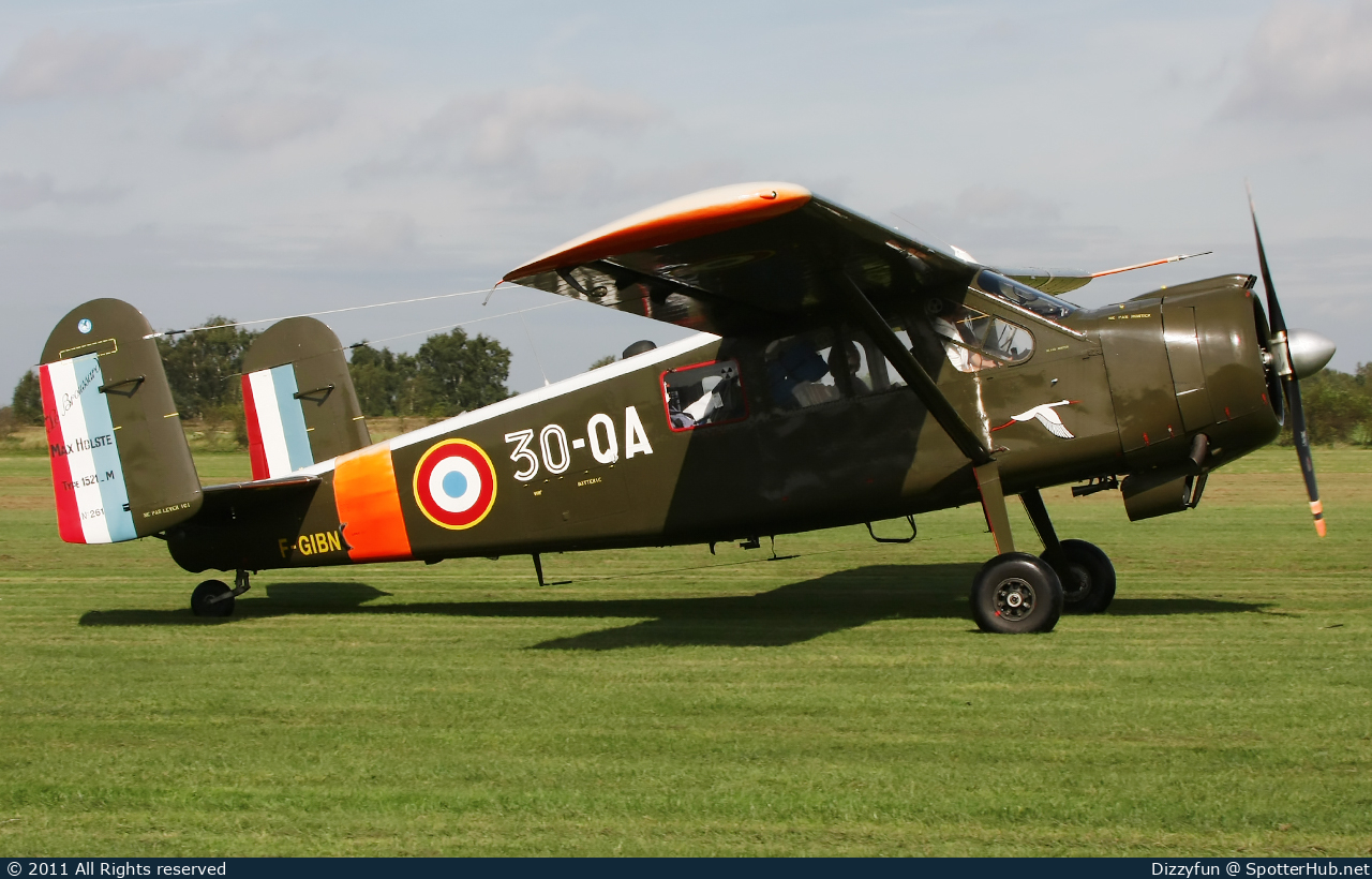 Photo of F-GIBN - Max Holste MH.1521M Broussard operated by Private