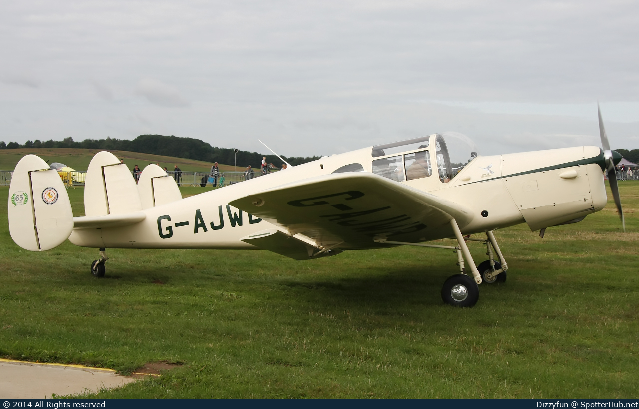 Photo of G-AJWB - Miles M.38 Messenger 2A operated by Private