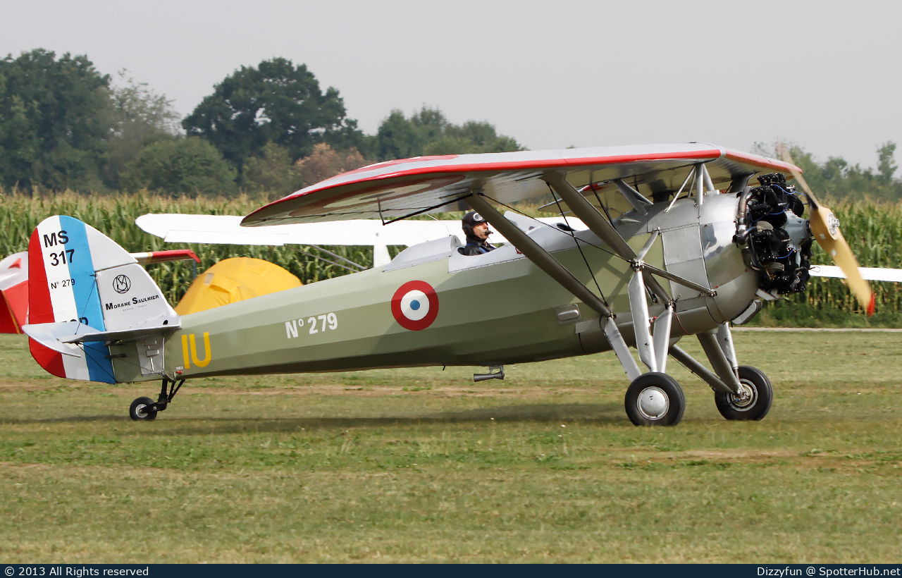 Photo of D-EZOR - Morane-Saulnier MS.317 operated by Antique Aeroflyers