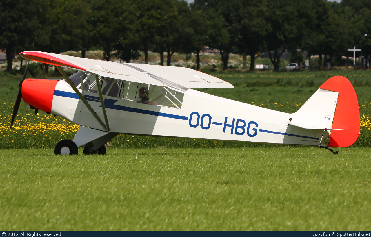 Photo of OO-HBG - Piper L-18C Super Cub operated by Private