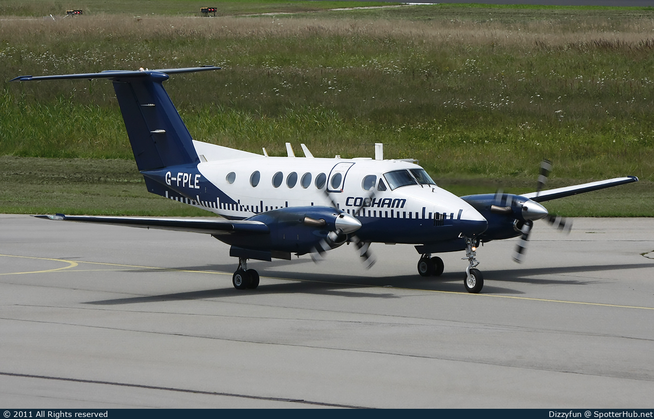 Photo of G-FPLE - Beechcraft B200 Super King Air operated by Cobham Flight Inspection