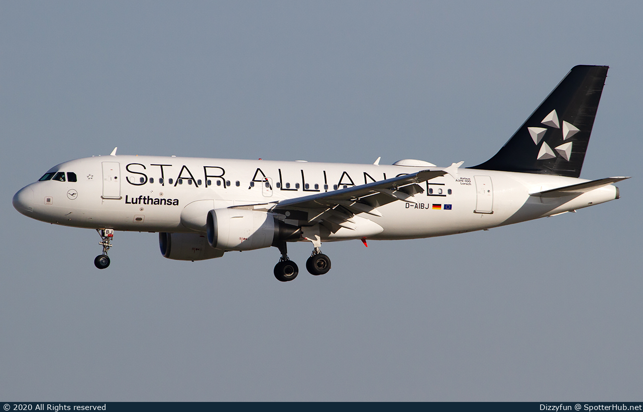 Photo of D-AIBJ - Airbus A319-112 operated by Lufthansa