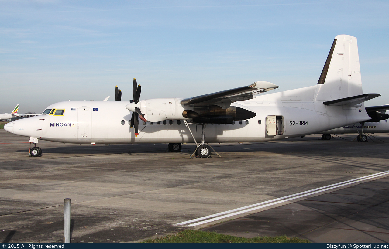 Photo of SX-BRM - Fokker 50 operated by Minoan Air