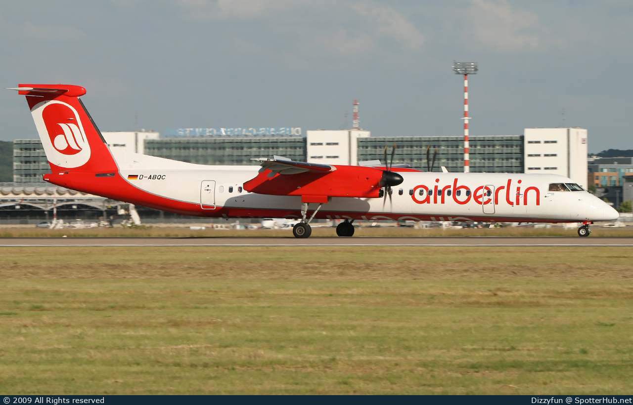 Photo of D-ABQC - Bombardier DHC-8-402 Dash 8 Q400 operated by Air Berlin (opb LGW Luftfahrtgesellschaft Walter)