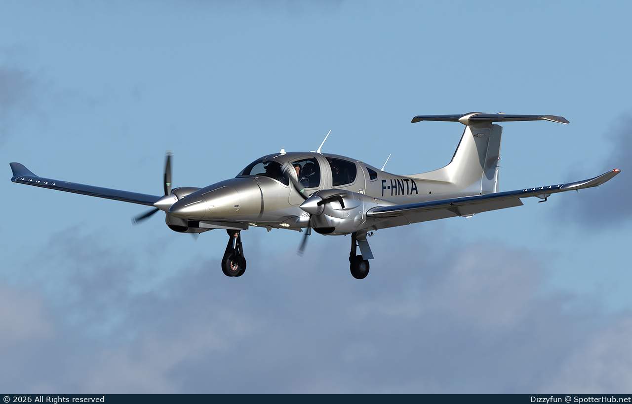 Photo of F-HNTA - Diamond DA62 operated by Private