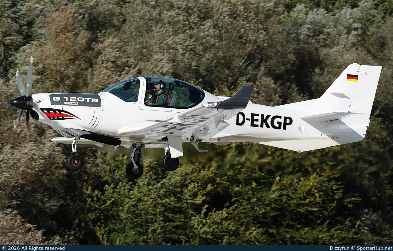 Photo of D-EKGP - Grob G120TP operated by Grob Aircraft
