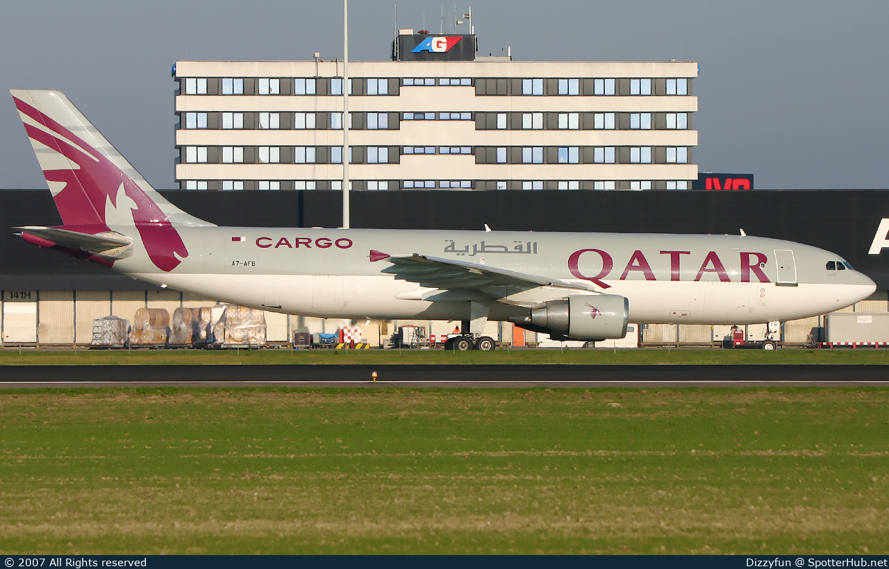 Photo of A7-AFB - Airbus A300B4-622R(F) operated by Qatar Airways Cargo