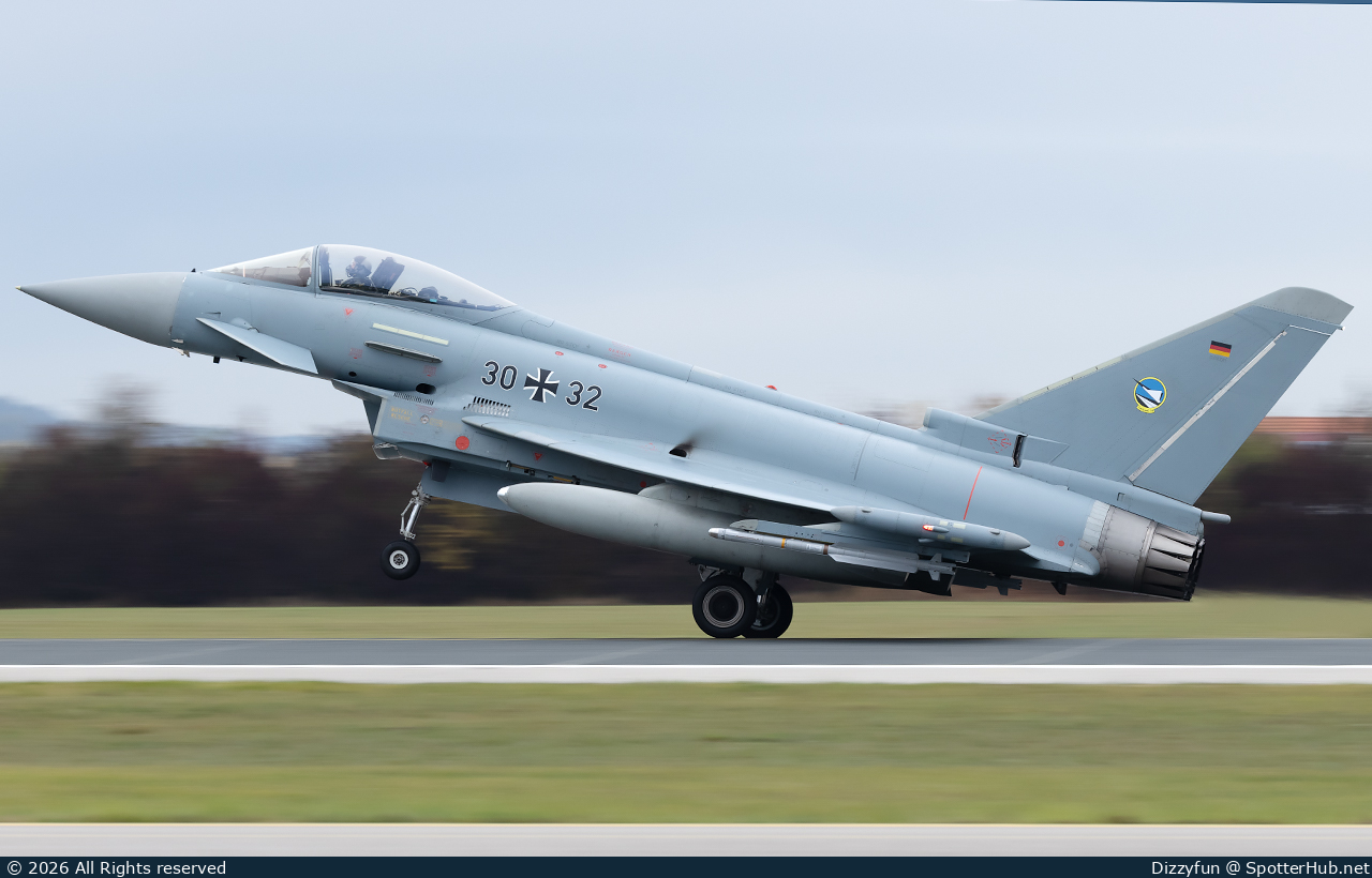 Photo of 30+32 - Eurofighter Typhoon EF-2000 operated by German Air Force