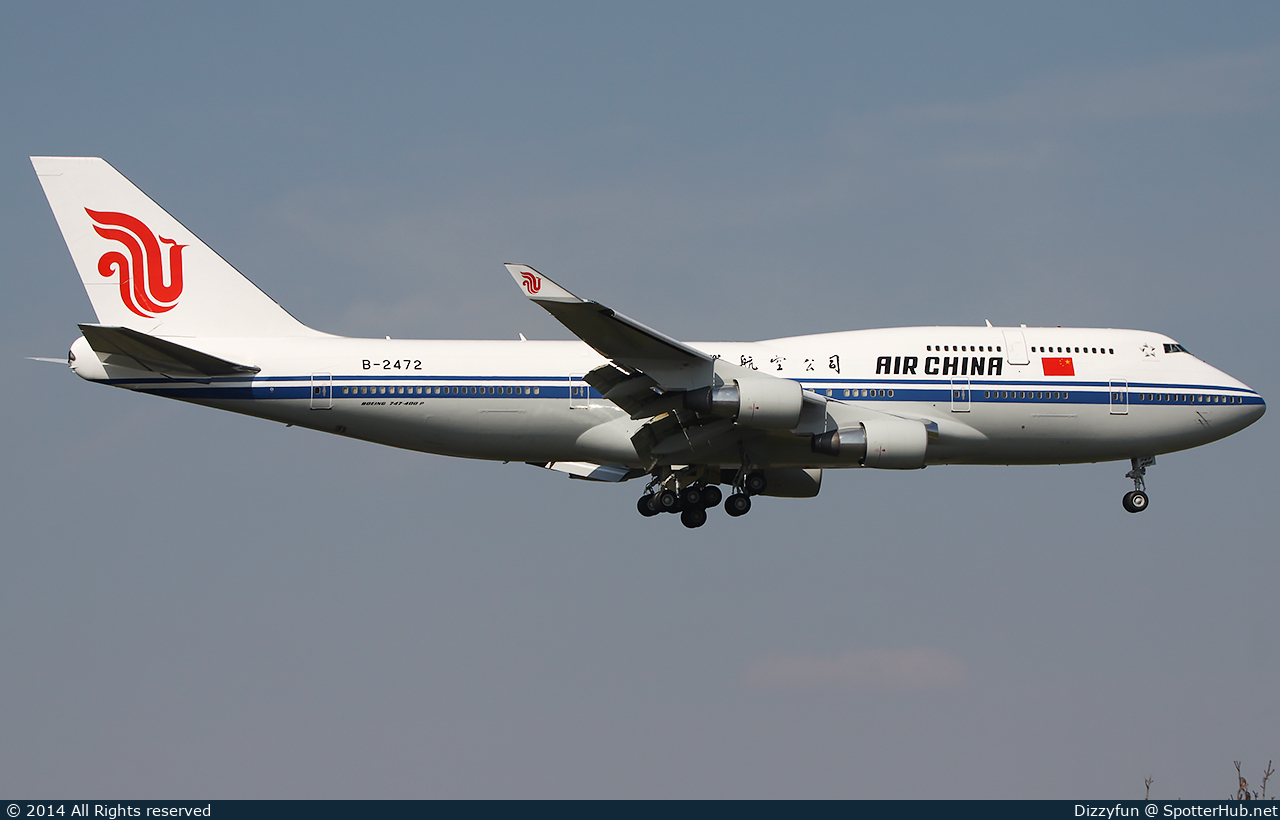 Photo of B-2472 - Boeing 747-4J6 operated by Air China