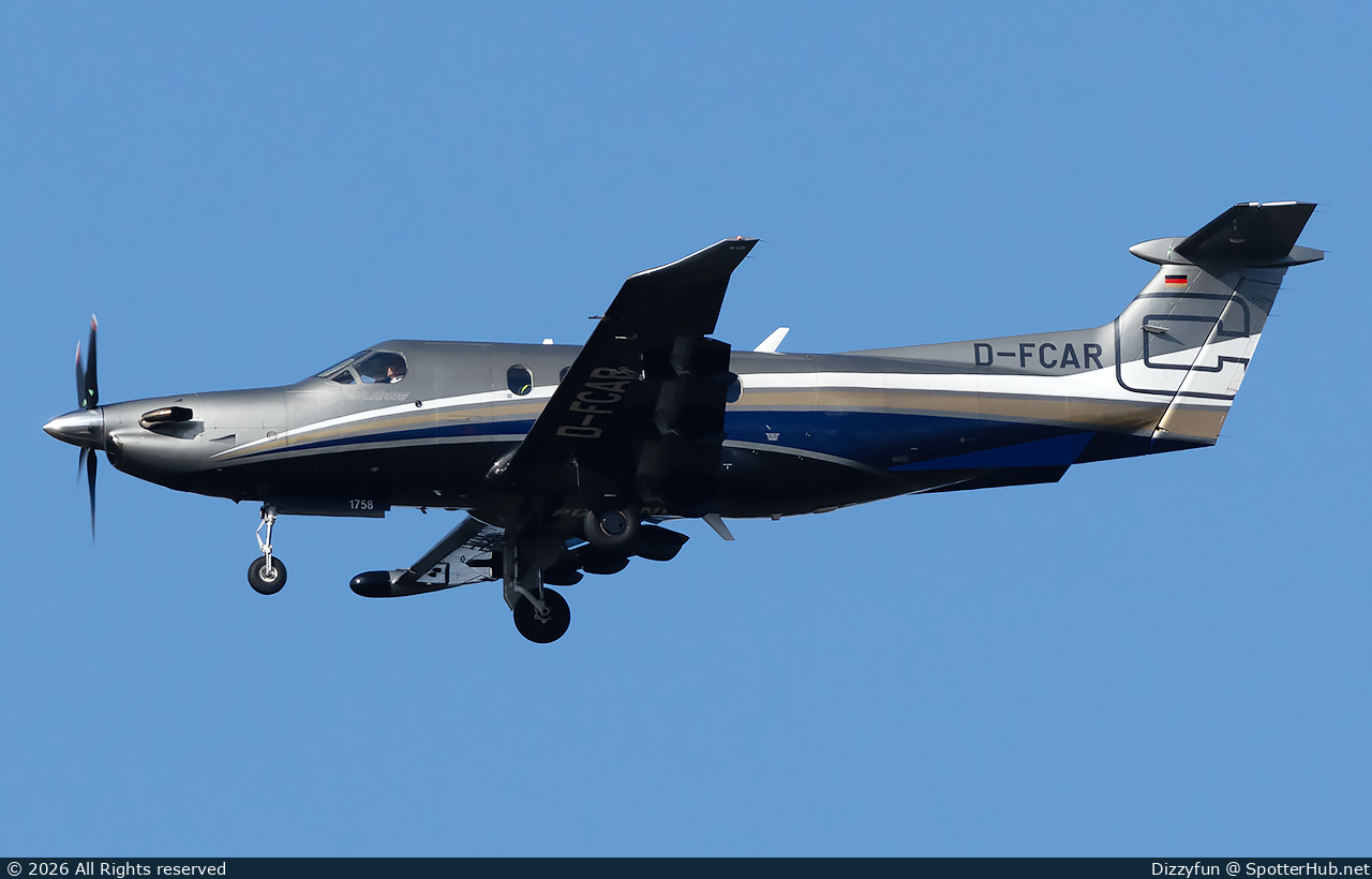 Photo of D-FCAR - Pilatus PC-12 NG operated by DAS Private Jets
