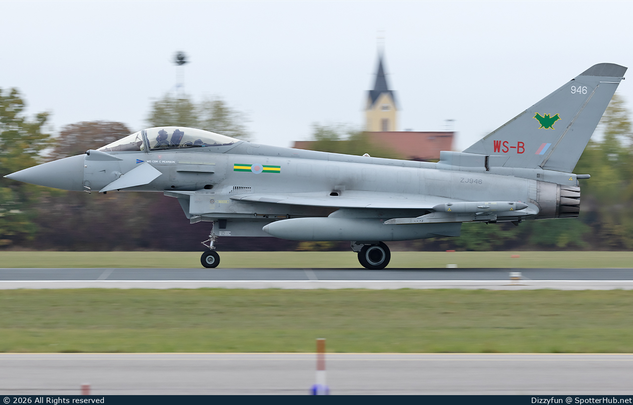 Photo of ZJ946 - Eurofighter Typhoon FGR4 operated by Royal Air Force