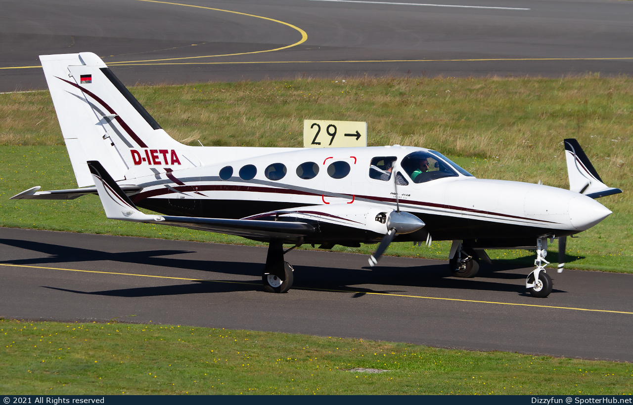 Photo of D-IETA - Cessna 414A Chancellor operated by Private