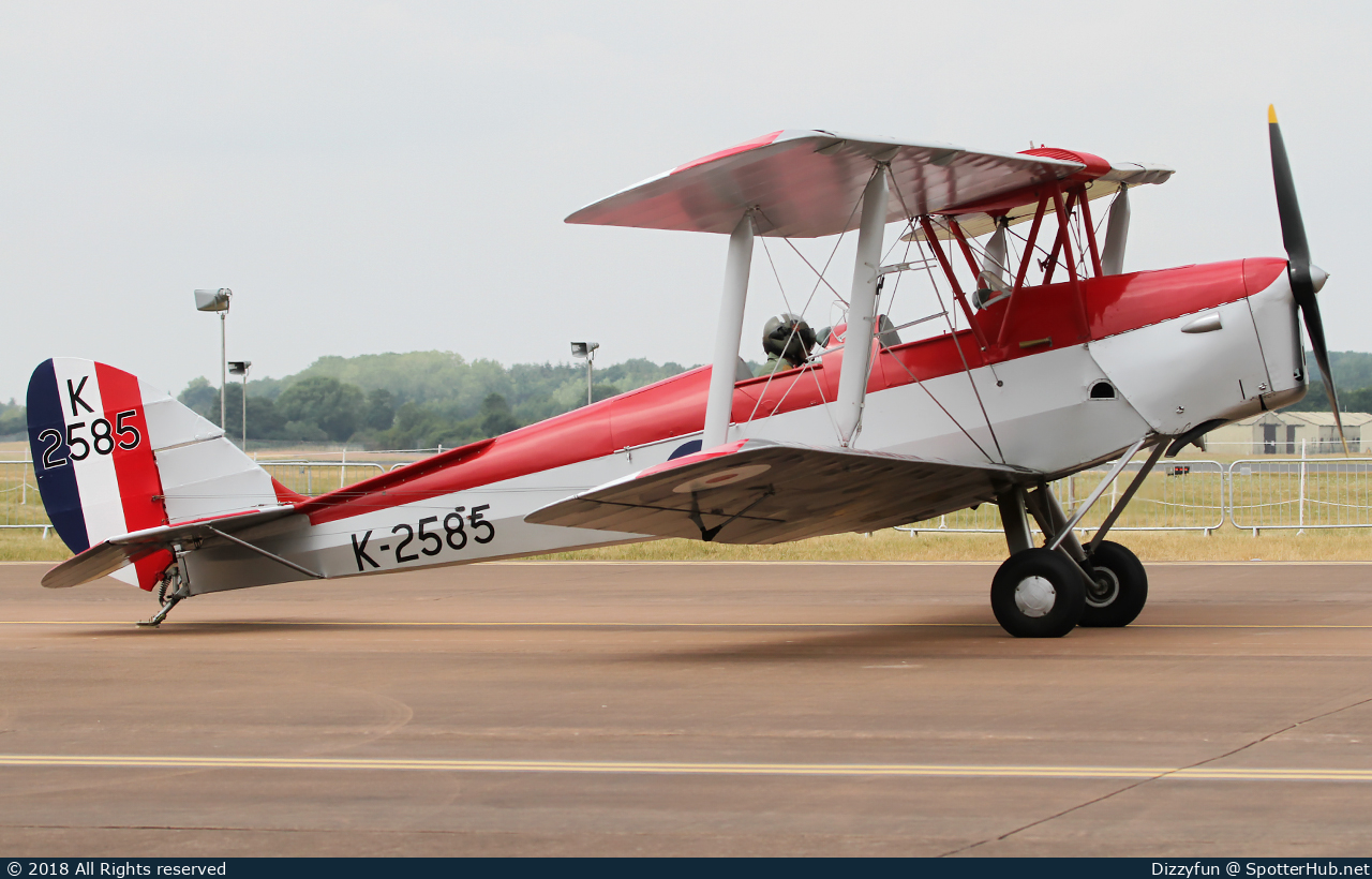Photo of G-ANKT - De Havilland DH-82A Tiger Moth II operated by Shuttleworth Collection