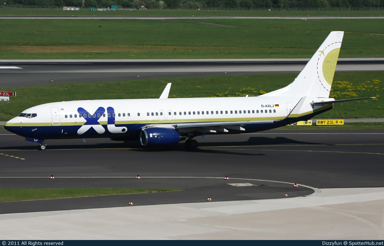 Photo of D-AXLJ - Boeing 737-81Q operated by XL Airways Germany