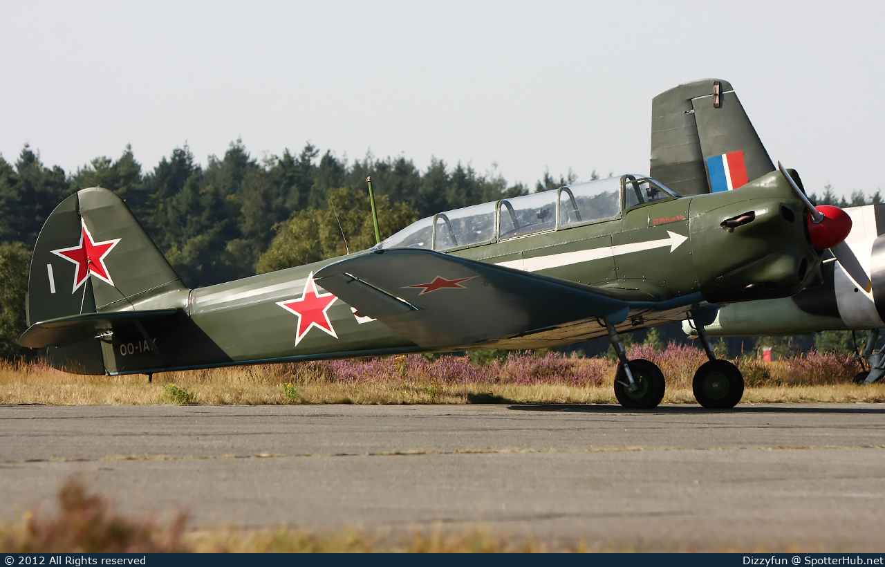 Photo of OO-IAK - Yakovlev Yak-18A operated by Private