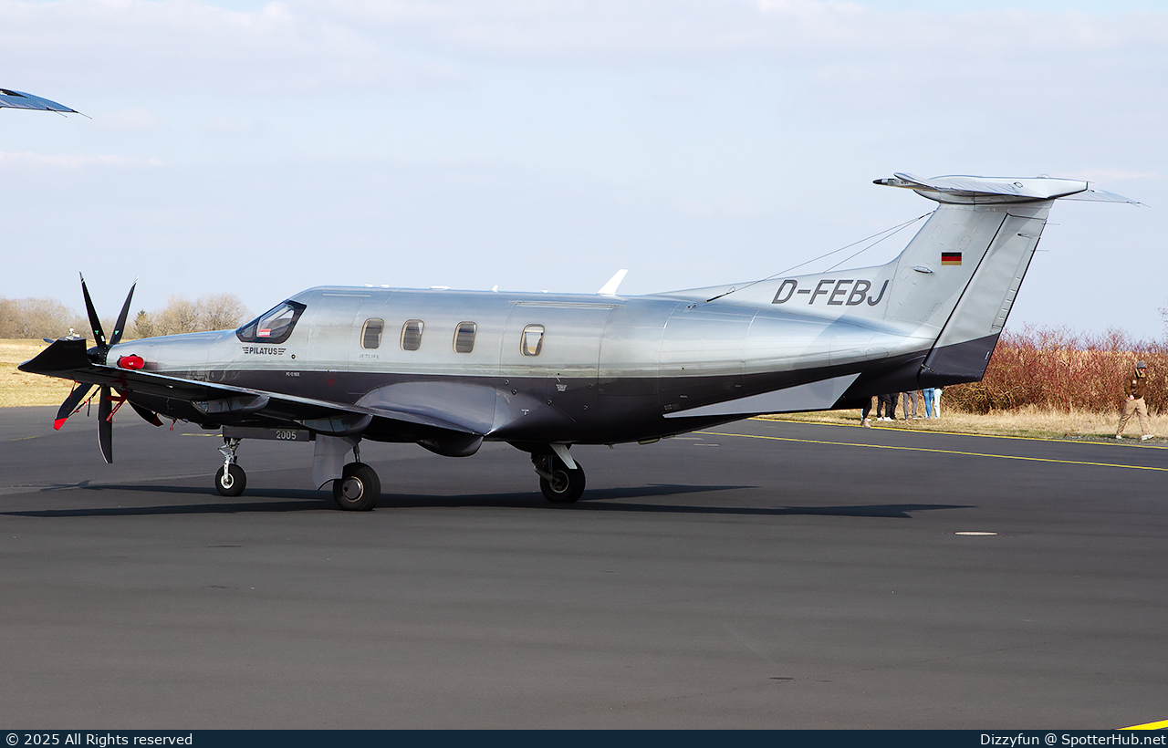 Photo of D-FEBJ - Pilatus PC-12 NGX operated by Jetlife Aviation