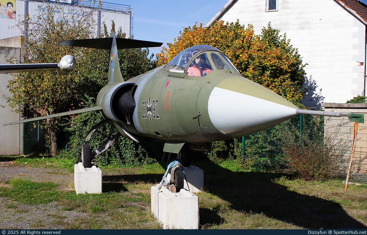 Photo of 23+92 - Lockheed F-104G Starfighter at [Off Airport]