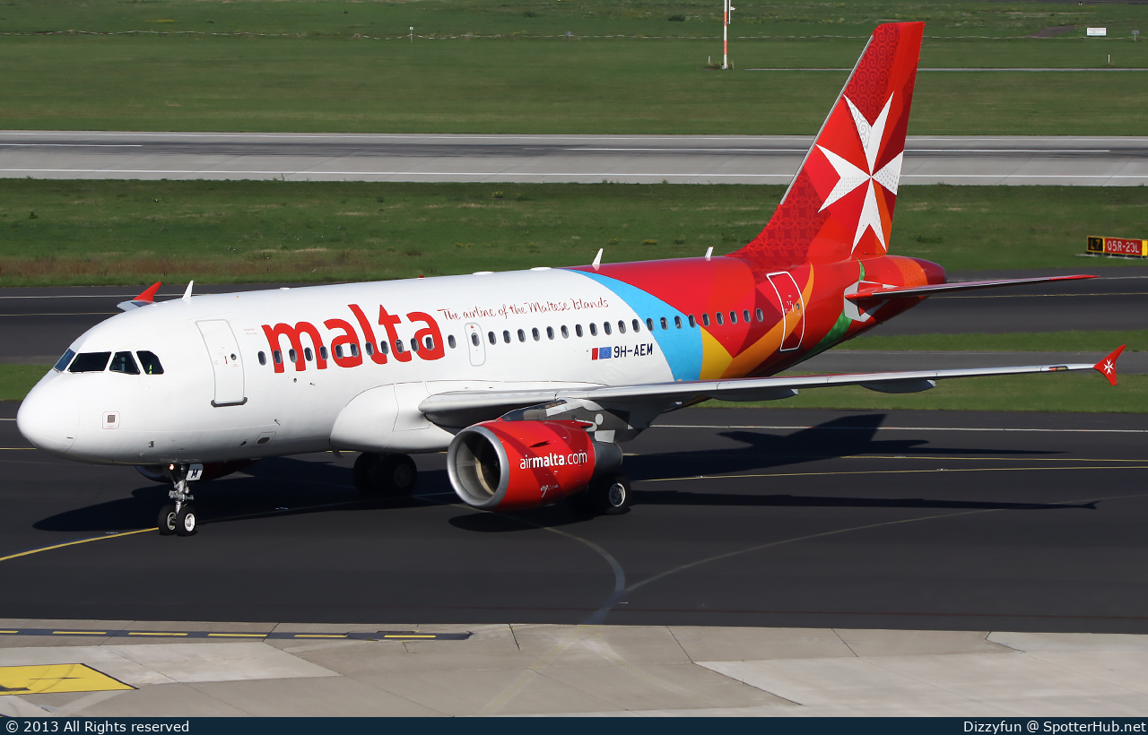 Photo of 9H-AEM - Airbus A319-112 operated by Air Malta