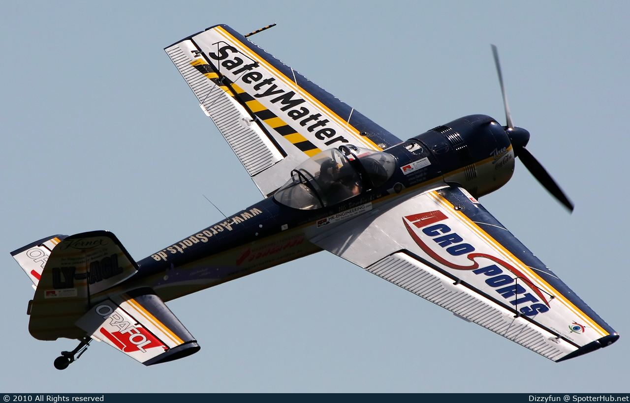 Photo of LY-AGL - Yakovlev Yak-55 operated by Private