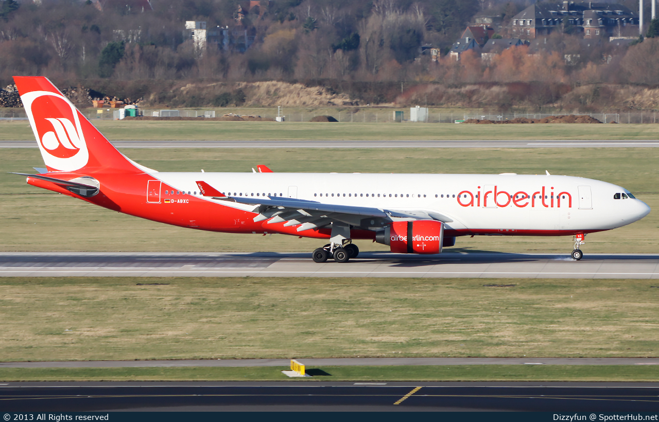 Photo of D-ABXC - Airbus A330-223 operated by Air Berlin