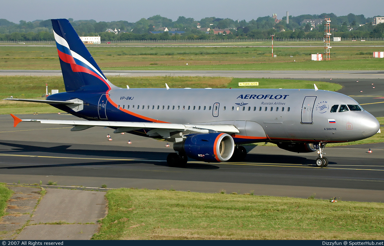 Photo of VP-BWJ - Airbus A319-111 operated by Aeroflot