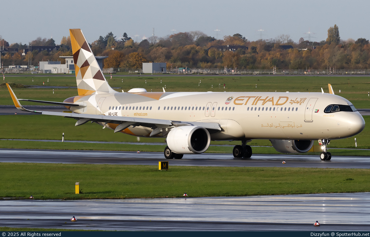 Photo of A6-LRE - Airbus A321-251NX operated by Etihad Airways