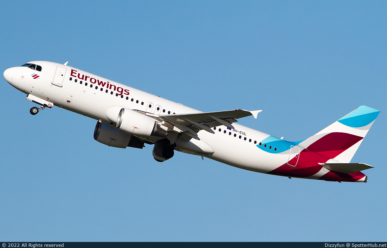 Photo of 9H-EUL - Airbus A320-214 operated by Eurowings Europe Malta