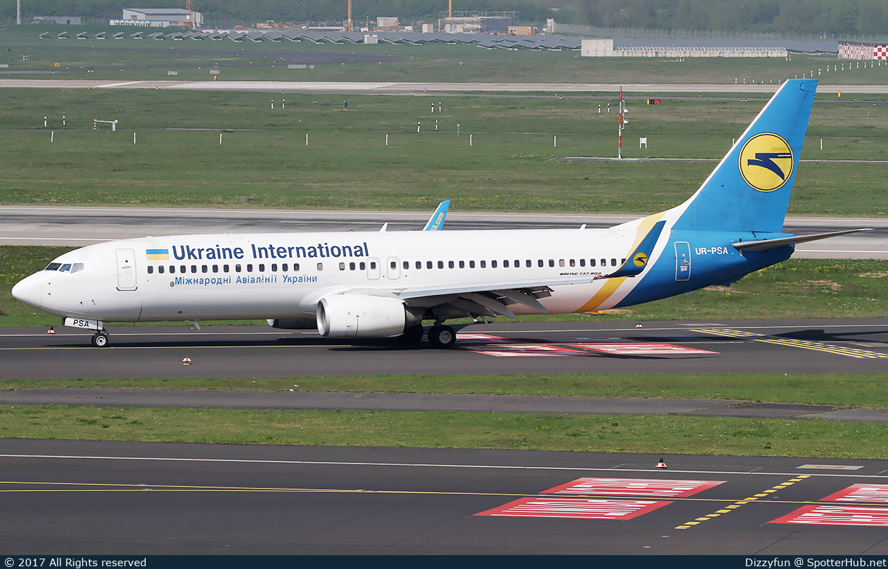 Photo of UR-PSA - Boeing 737-8HX operated by Ukraine International Airlines