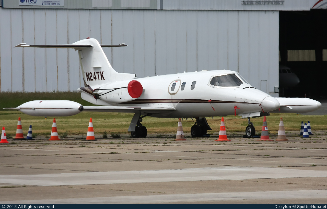 Photo of N24TK - Bombardier Learjet 24D operated by Private