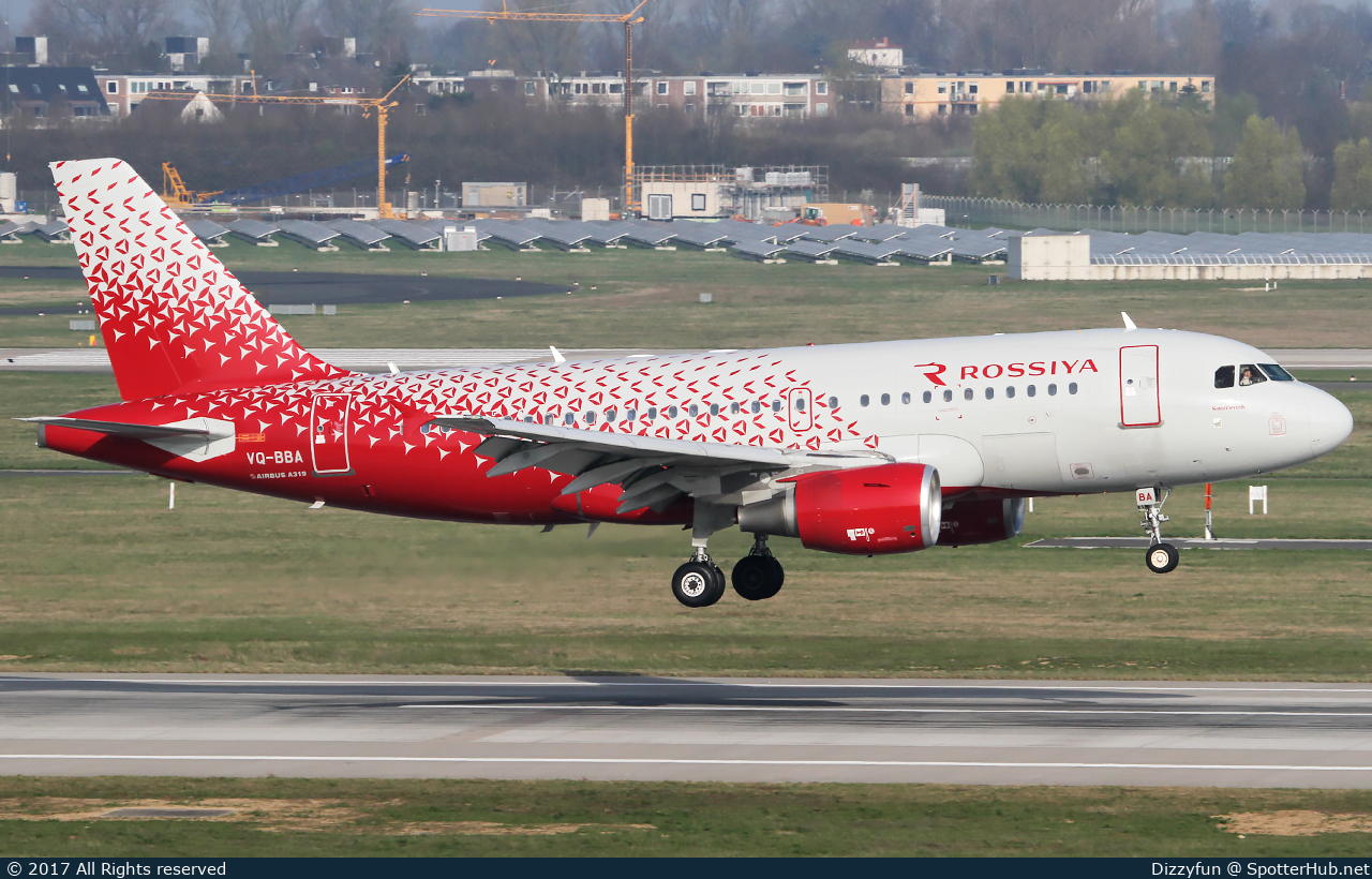 Photo of VQ-BBA - Airbus A319-111 operated by Rossiya Airlines
