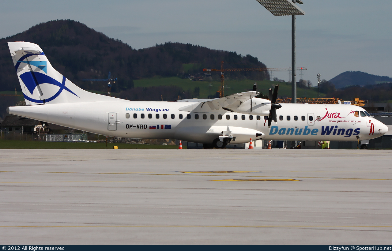 Photo of OM-VRD - ATR 72-202 operated by Danube Wings