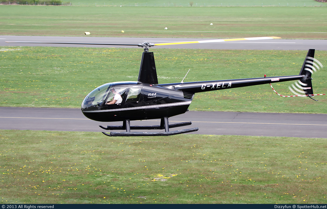 Photo of G-XELA - Robinson R44 Clipper II operated by Private