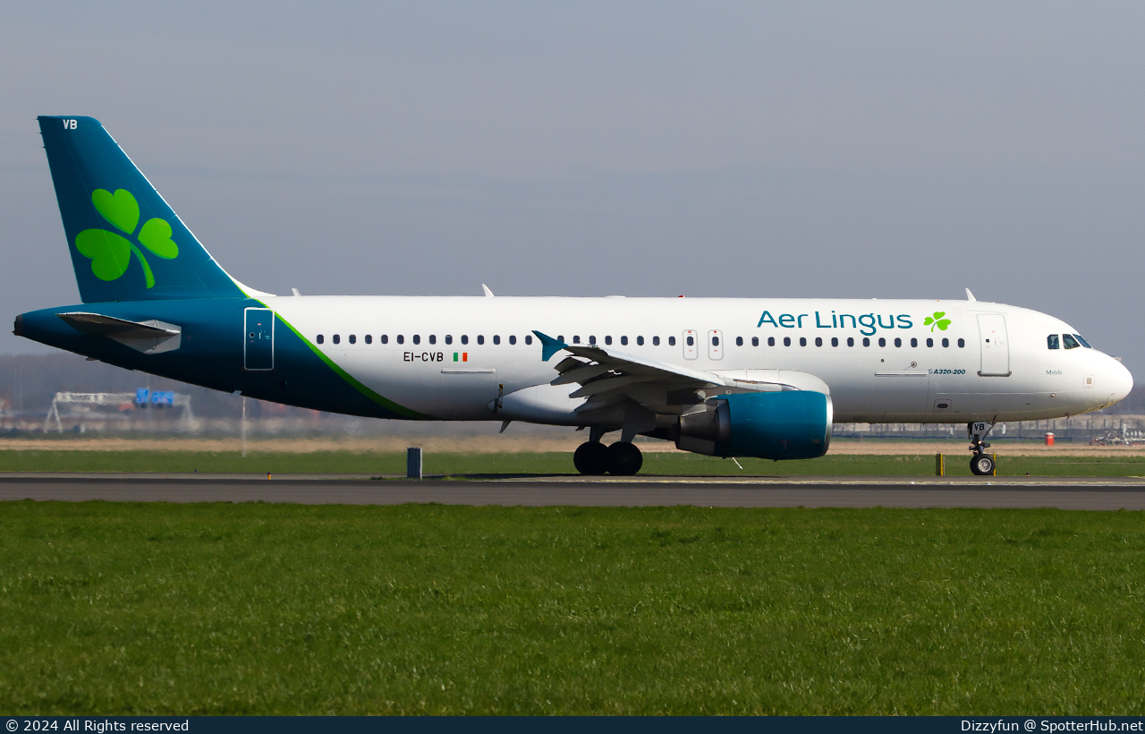 Photo of EI-CVB - Airbus A320-214 operated by Aer Lingus