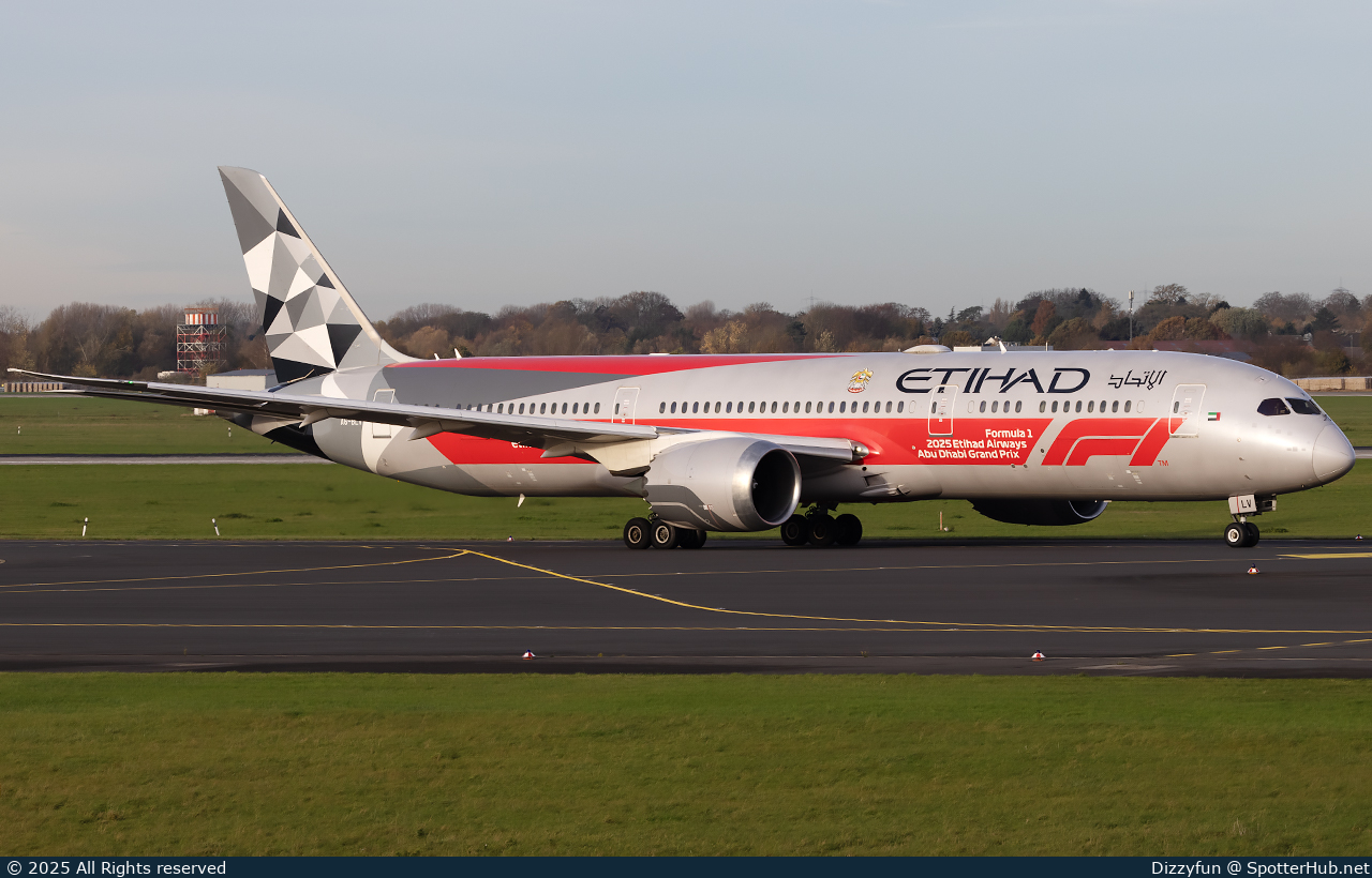 Photo of A6-BLV - Boeing 787-9 Dreamliner operated by Etihad Airways