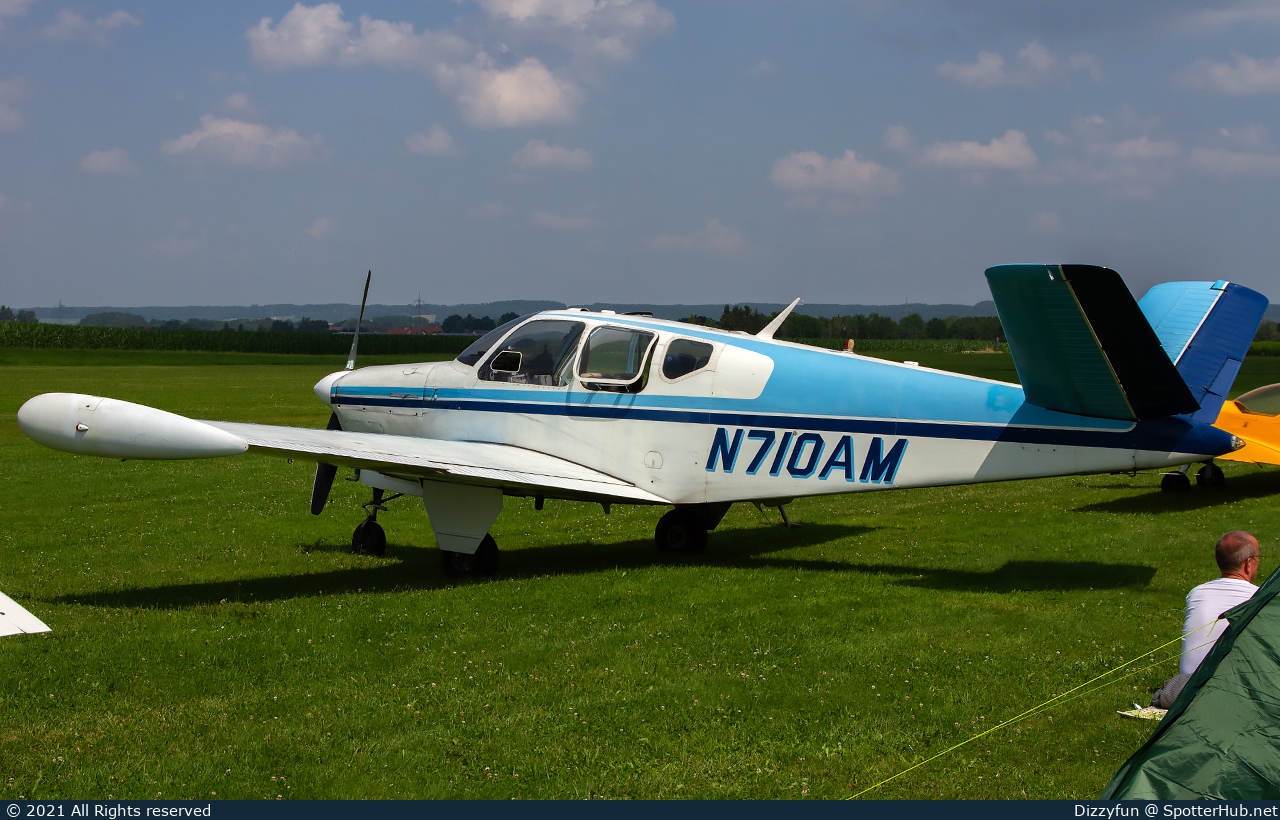 Photo of N710AM - Beechcraft D35 Bonanza operated by Private