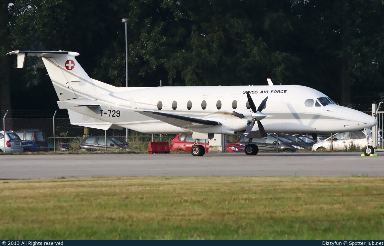 Photo of T-729 - Beechcraft 1900D operated by Swiss Air Force
