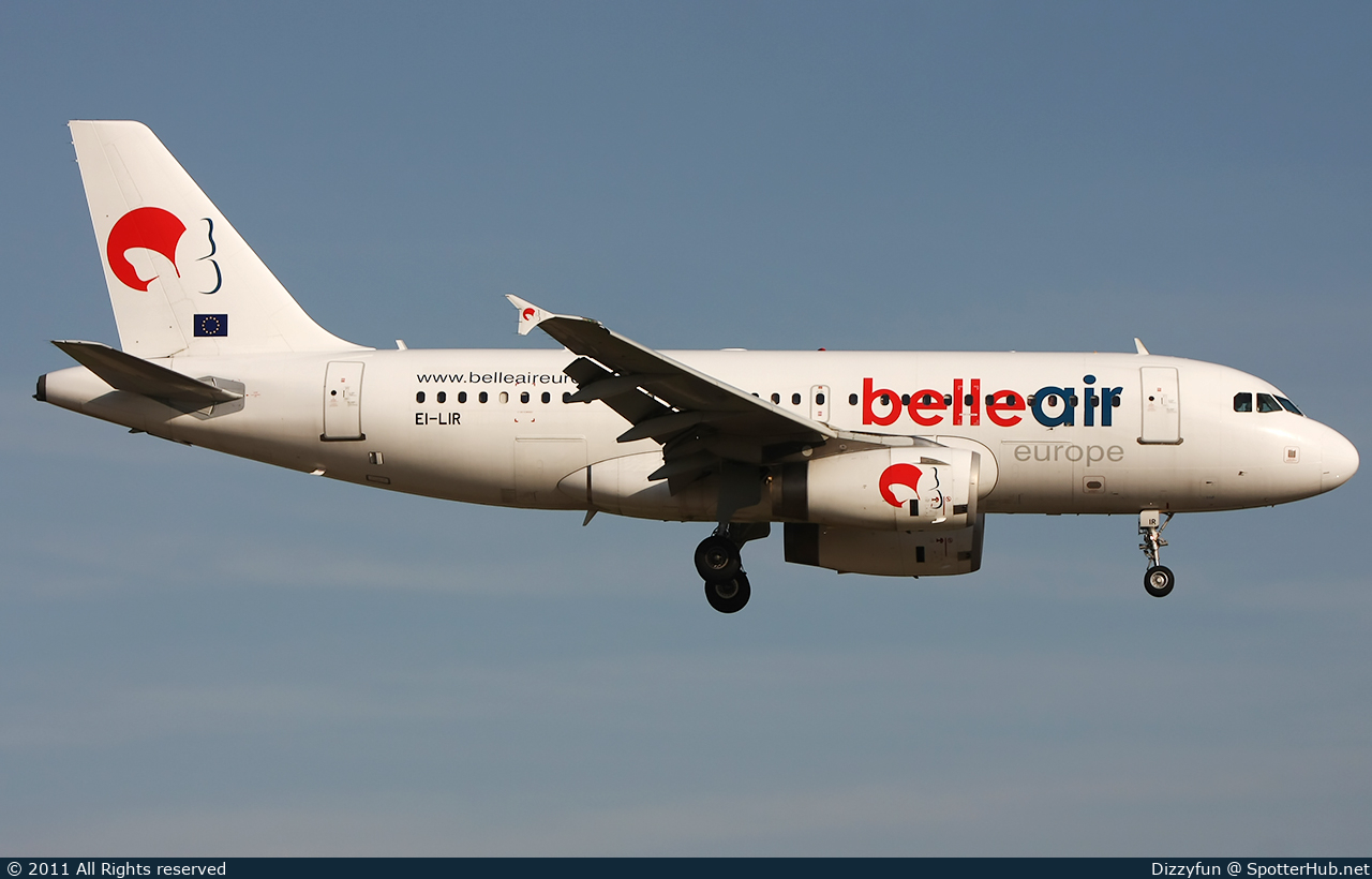 Photo of EI-LIR - Airbus A319-132 operated by Belle Air Europe