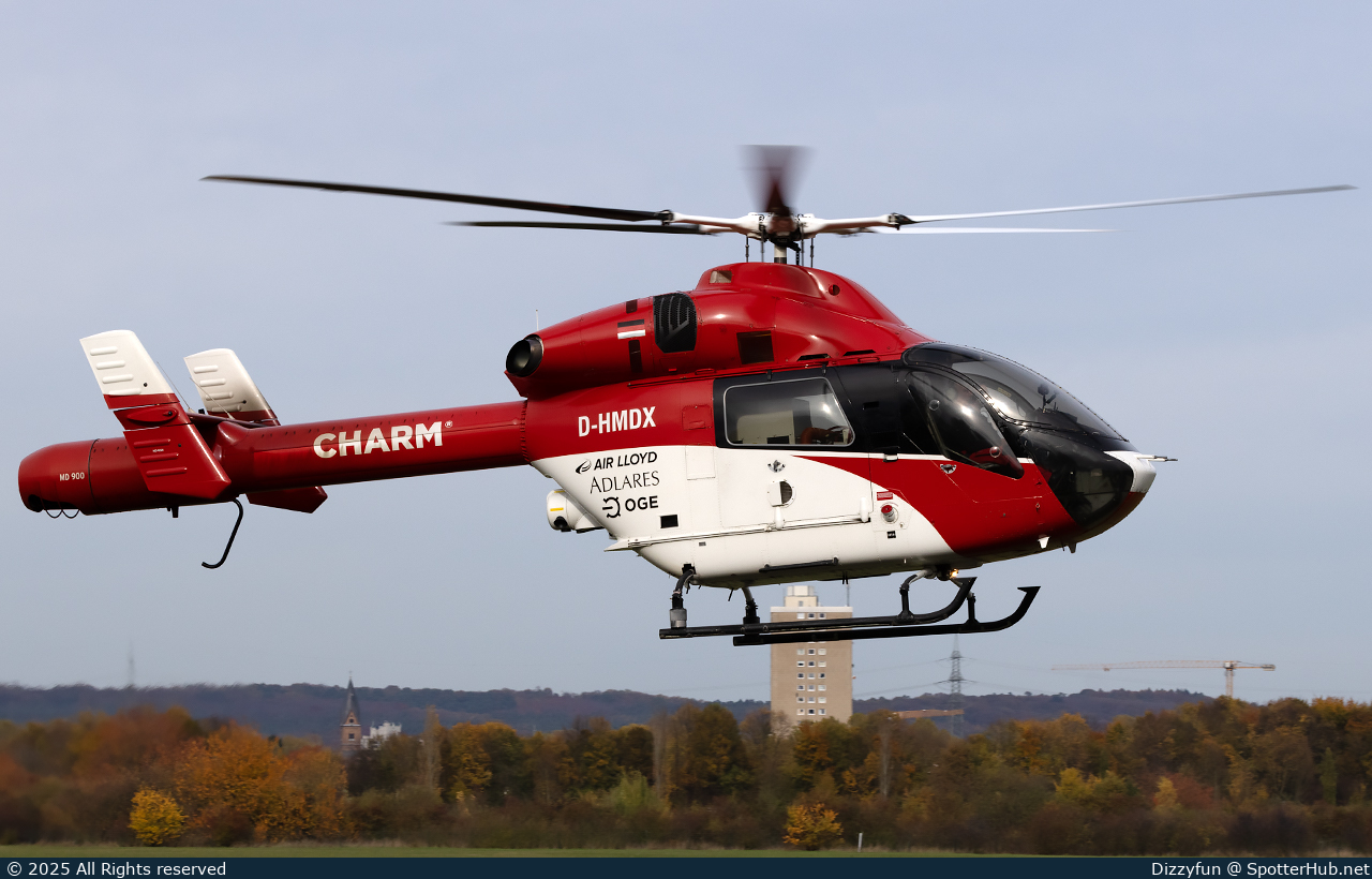 Photo of D-HMDX - MD Helicopters MD 900 Explorer operated by Air Lloyd