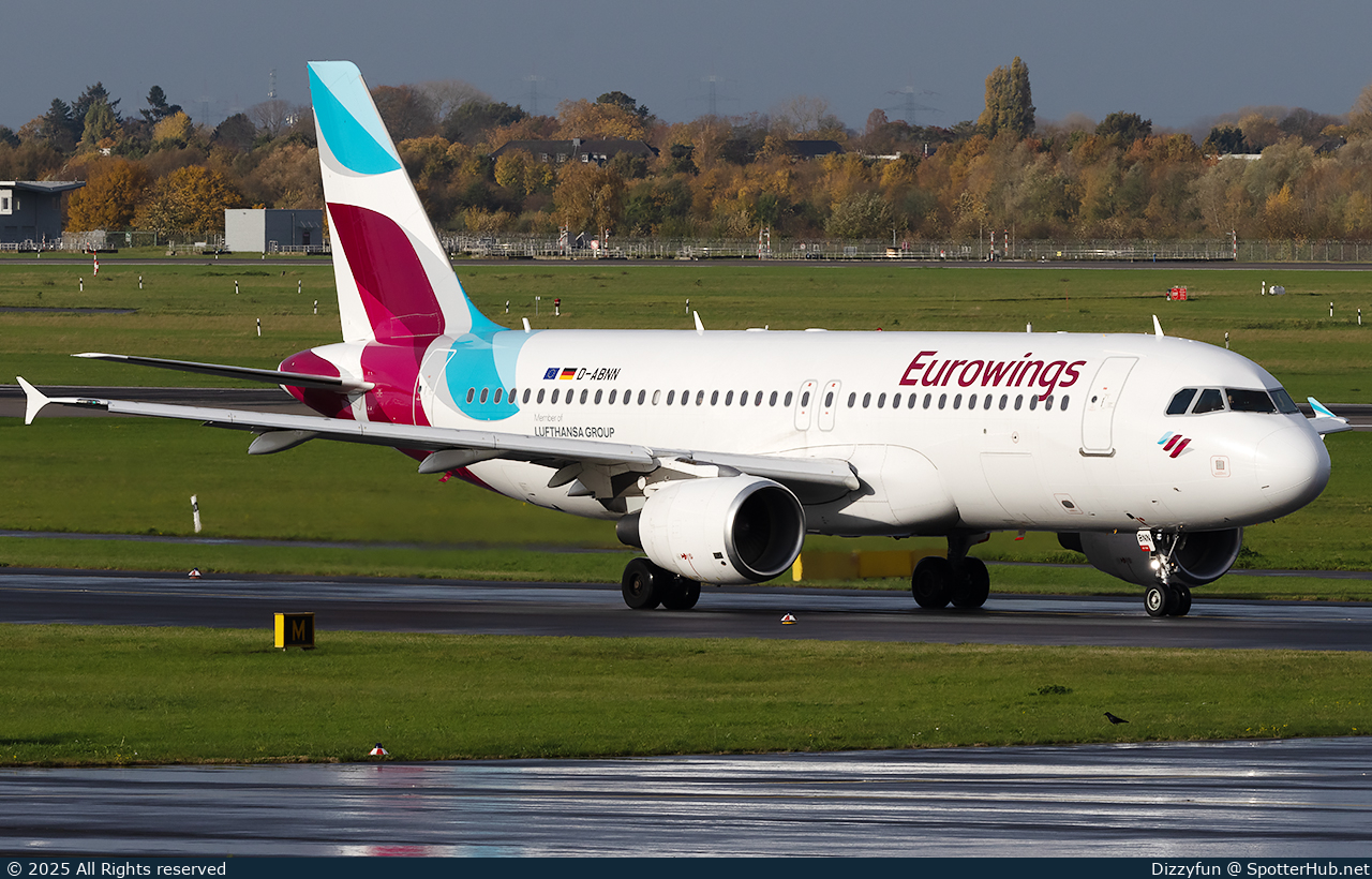 Photo of D-ABNN - Airbus A320-214 operated by Eurowings