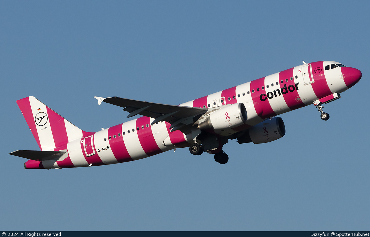 Photo of D-AICS - Airbus A320-214 operated by Condor
