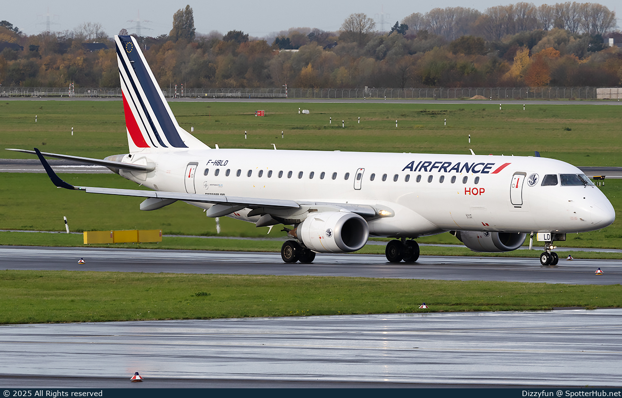 Photo of F-HBLD - Embraer ERJ-190LR operated by Air France HOP