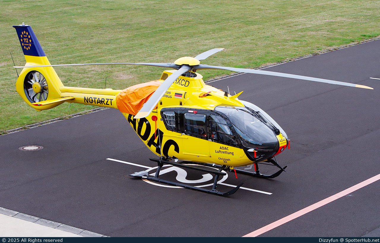 Photo of D-HXCD - Airbus Helicopters H135 operated by ADAC Luftrettung