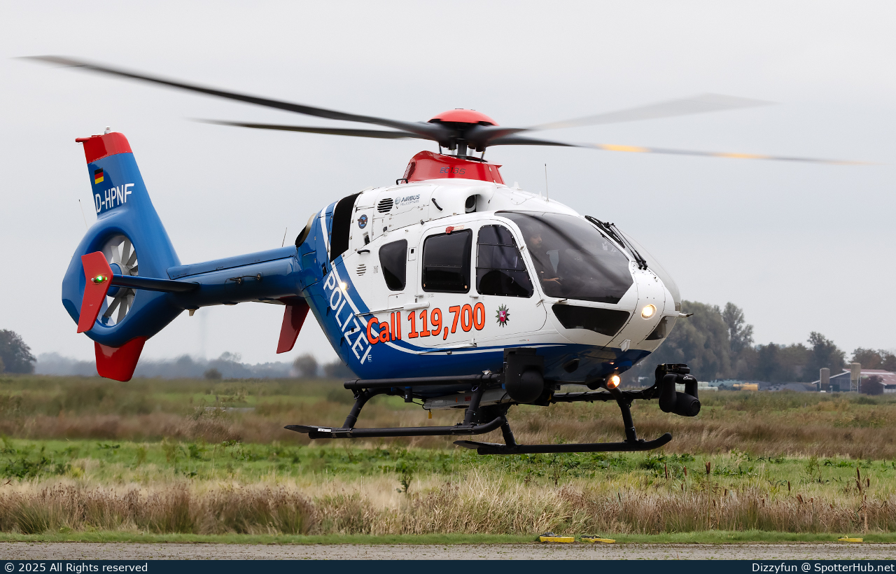 Photo of D-HPNF - Eurocopter EC135 P2+ operated by German Police - Hubschrauberstaffel Niedersachsen
