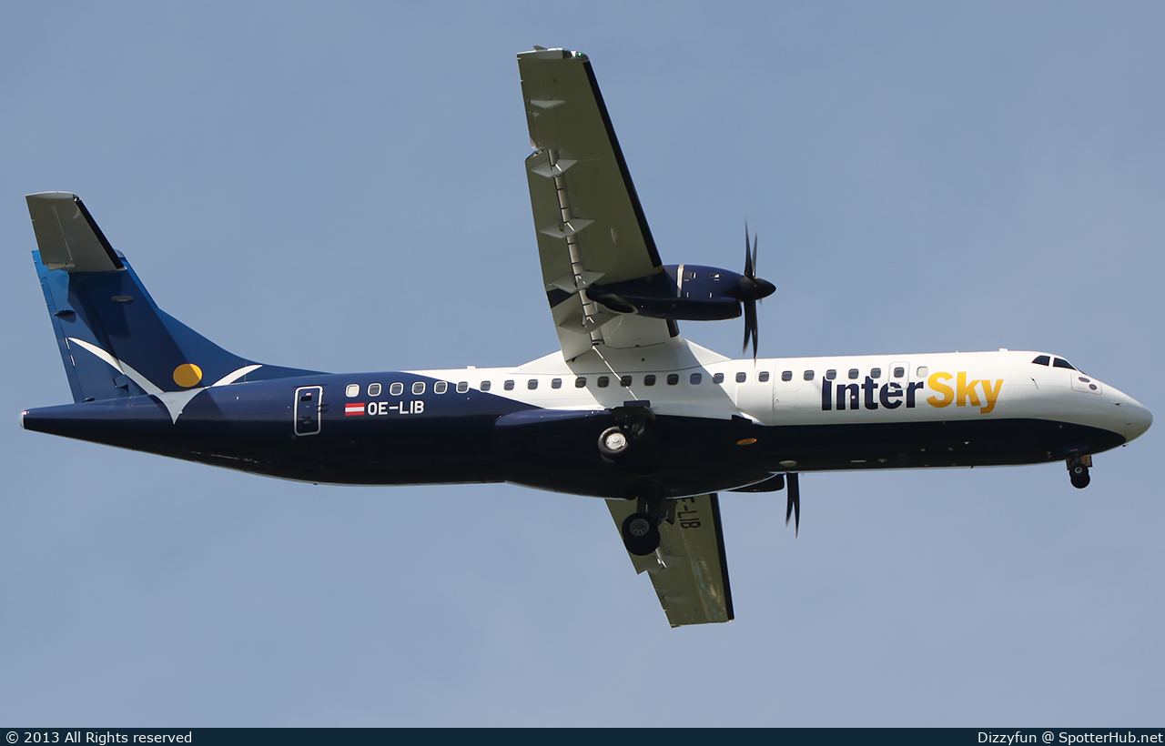 Photo of OE-LIB - ATR 72-600 operated by InterSky